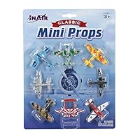 InAir Classic Mini Props Diecast Planes - 8 Piece Set