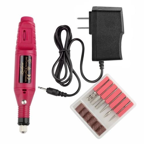 yan Pen Shape Electric Nail Drill Art Manicure File Polish Buffing Pedicure Tool Set