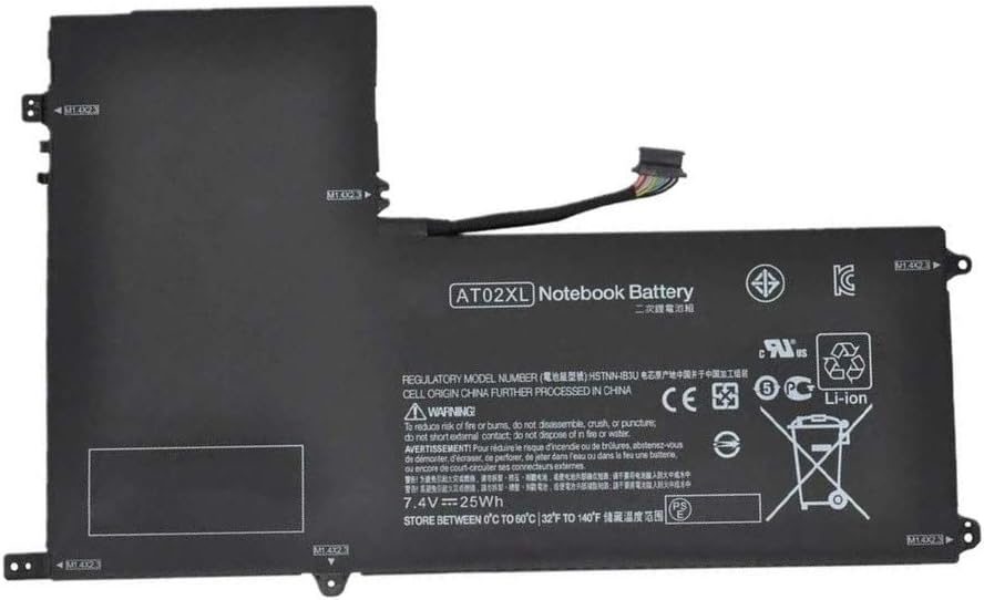 7XINbox AT02XL D7X24PA D3H85UT 99TA026H Laptop Battery compatible with HP Elitepad 900 Table PC 900 G1 HSTNN-C75C HSTNN-IB3U HSTNN-DB3U HSTNN-QR03 685368-1B1 685368-2B1 685368-1C1 (7.4V 25Wh)