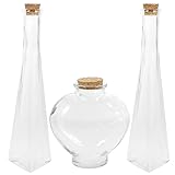 ARTIBETTER 3pcs Unity Sand Ceremony Sets Heart
