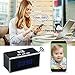 Hidden Spy Camera, WIFI Spy Clock Camera HD 1080P TANGMI Nanny Cam Wireless Security Camcorder Motion Detection Video Surveillance Recorder 140 Wide View Angle APP Control