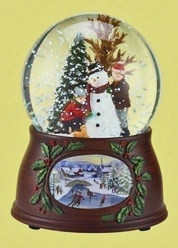 children's musical snow globes