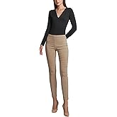 SANDY & SID Womens Pants Skinny Leggings Small Size Slim Fit Mid Rise Stretch Ankle Length Trousers Work Slacks Casual Wear