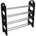 Sorbus Shoe Rack Organizer- 20 Pairs, Black