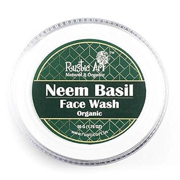 rustic neem basil face wash