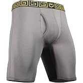 SHEATH V Men's 8" Modal Dual Pouch Boxer Briefs