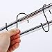 Outus 20 Pack Black S-Hooks S Hanging Hooks S Shaped Hooks S Hanger Hooks Kitchen Pot Pan Hooks