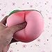 Stress Relief Toy, CoKate 3.9Inch Jumbo Soft Peach Charms Cream Scented Slow Rising Kids Toy Phone Strap