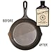 Range Cast Iron Conditioning Oil - 100% Natural & Smells Great - Made in the USA - Restores & Maintains All Cast Iron Cookware (Extra Large, 9.5 oz)