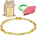 Raw Baltic Amber Teething Necklace for Babies - (Honey) Anti-Flammatory, Drooling & Teething Pain Reduce Properties - Natural Certificated Oval Baltic Jewelry with The Highest Quality
