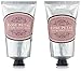 Naturally European - Rose Petal - Luxury Hand & Foot Cream Gift Set, Enriched with 20% Shea Butter - 2 x 75 ml / 2.53 fl oz