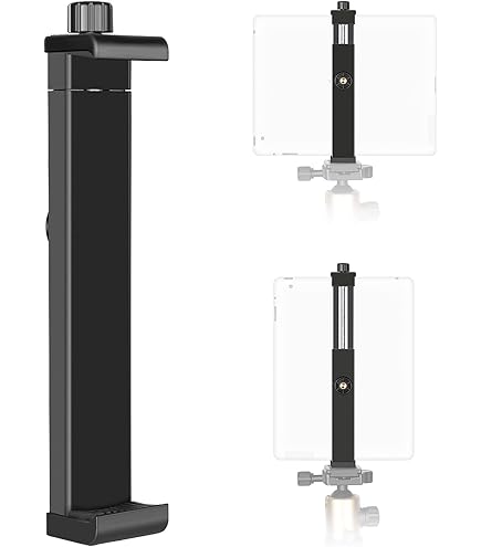 Aluminium Tablet Tripod Mount - Adjustable Universal Mount - View #5