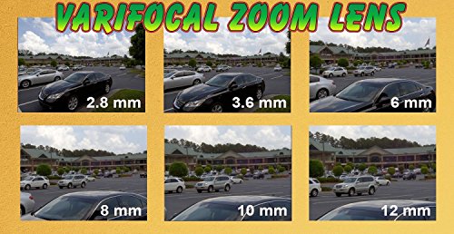 GW Security 5 Megapixel 2592 x 1920 Pixel HD 1920P Outdoor Network PoE Weatherproof 5MP Security IP Camera with 2.8-12mm Varifocal Zoom Len, 64-IR LED 180FT IR Distance (Certified Refurbished)
