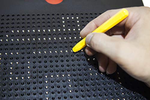 BMAG Magnetic Drawing Tablet, Educational Free Flay Doodle Board Toys (Black, Large) - Thumbnail 3
