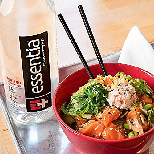 Essentia Water; Twenty Four (24) 1-Liter Bottles; Ionized Alkaline Bottled Water; Electrolytes for Taste; Better Rehydration; pH 9.5 or Higher; Pure Drinking Water; For the Doers, the Overachievers - Thumbnail 4