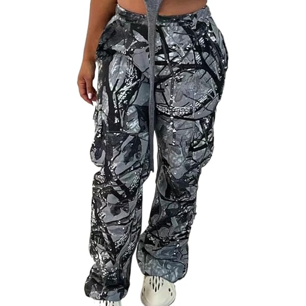 パンツ DOARAT random camo cargo pants Y2K Amazon.com: Mens Camo Cargo Pants Y2k Hip Hop Jeans Baggy