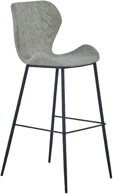 StuhlBarstühle Schmiedeeisen Barhocker Weiche Sitz- und Rückenlehne