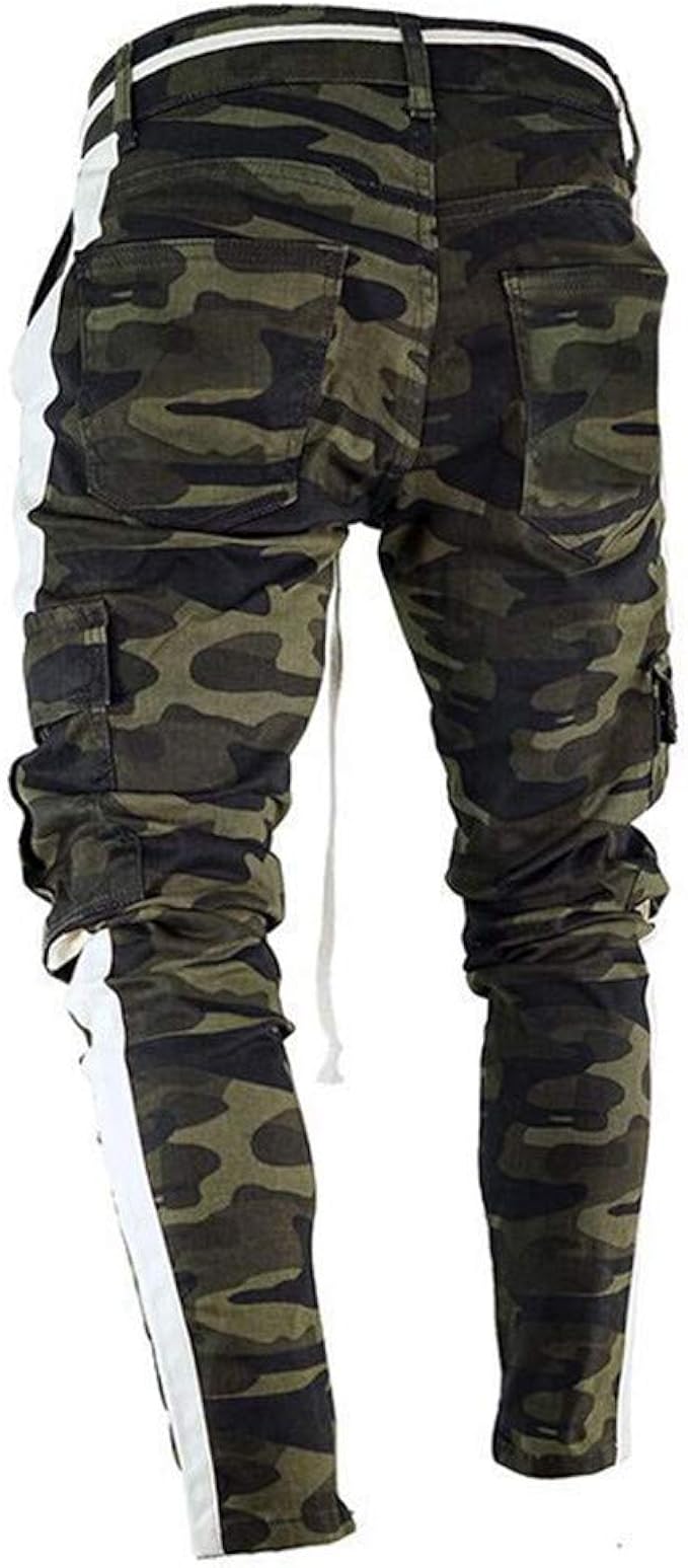 camouflage skinny fit jeans