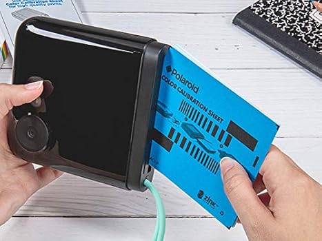 polaroid zip color calibration sheet