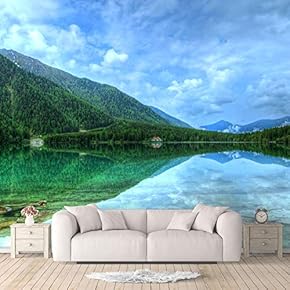 Wall Murals for Bedroom Beautiful Nature Norway Natural Landscape Large Removable Wallpaper Peel and Stick Wall Stickers - 66x96 inches