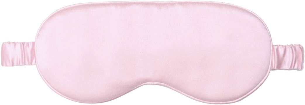 YANSER Luxury Silk Sleep Mask For Women 100% Mulberry Silk Eye Mask For Sleeping, Anti-Aging Skin Care, 6 Colors, Ultra Soft & Light, Comfortable, Travel Bag, Gift Package, Blindfold, Pink: Health & Personal Care