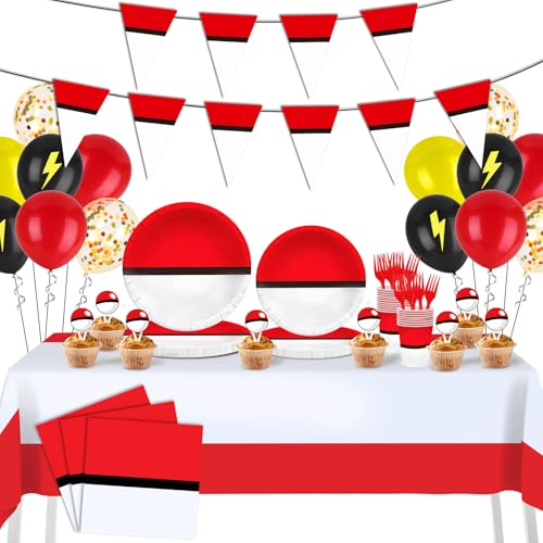 162Pcs Cartoon Animation Birthday Party Supplies Decorations for Birthday at Amazon