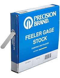 Precision calibrador sonda de acero inoxidable 1 2" de ancho, 25 pies de largo, 1