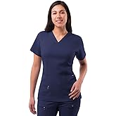 Adar Pro Scrubs for Women - Elevated V-Neck Scrub Top