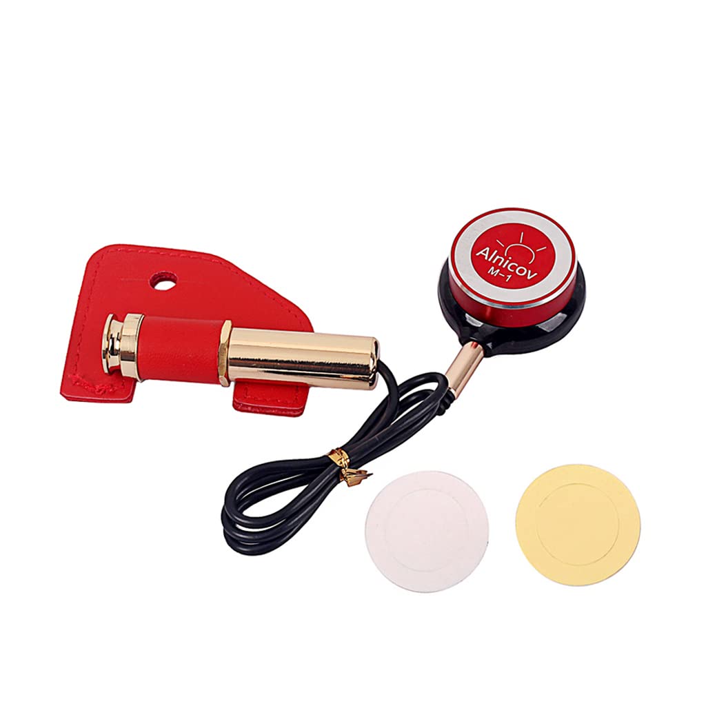 Alnicov Guitar Microphone Pickup for Guitar Violin Banjo Mandolin Ukulel Guitar Accessories