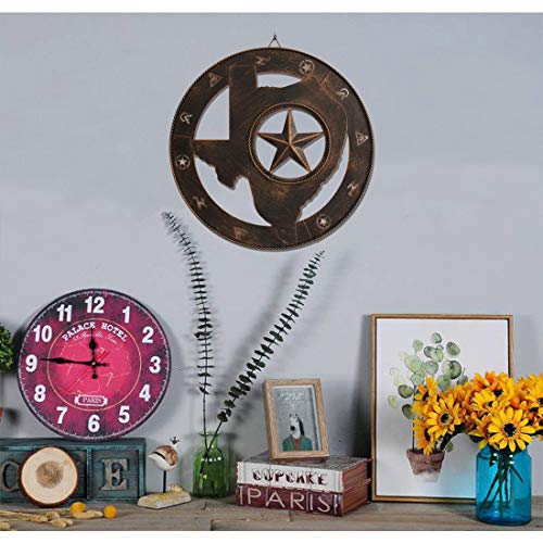 15" Metal Barn Wall Decor Texas Western Barn Farmhouse Star Wall Plaque