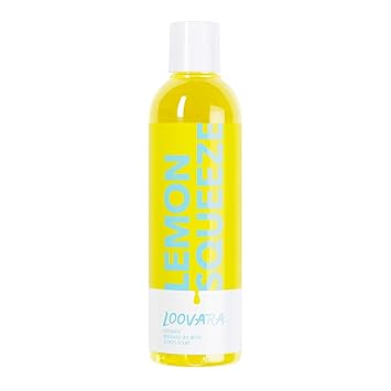 Loovara Massageöl Lemon Squeeze (250 ml) Erotik Öl mit anregendem Citrus Duft