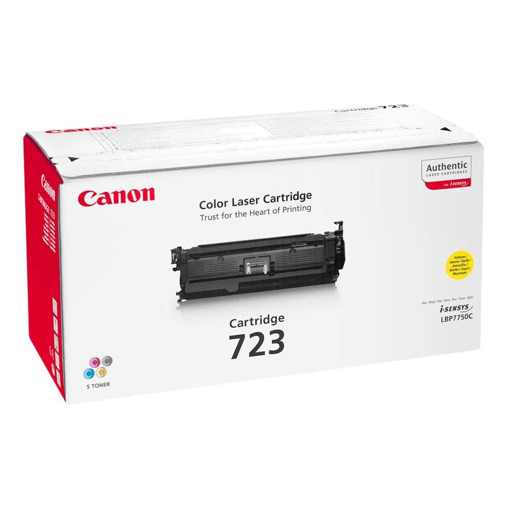 Canon Original Yellow Laser Toner Cartridge 723