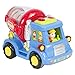 Best Choice Products Set of 3 Friction Powered Car Toys, Harvester Truck, Street Sweeper, Cement Mixer