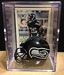 Seattle Seahawks NFL Helmet Shadowbox w/ Richard Sherman card
