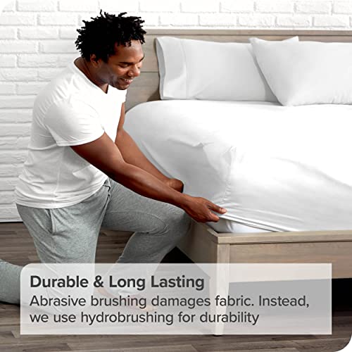 Fitted Bottom Sheet Twin XL Size - Premium 1800