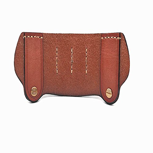 FIRECLUB Tactical Cowhide Leather Hunting Rifle Magazine Pouch 6 Shots 12 Gauge Ammo Bag Shotgun Shell Holder Cartridge Belt - Thumbnail 5