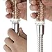 Fitiger Three-color LED Temperature Control Handheld Shower Head FI-A23,Intelligent Control,No Batteries ever Needed