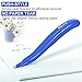 4 Pack Magnetic Staple Remover, FineGood Push Full Professional Easy Set for School, Office and Home - Blue