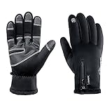 Winter Gloves Touch Screen Motorcycle Gloves Waterproof Gloves Cold Weather Cycling Gloves Skiing Snowboard For Men and Women