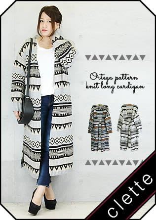 Amazon オルテガ柄 ニット ロング カーディガン 前開き 羽織 アウター おしゃれ 民族 長袖 秋 冬 大きいサイズ レディース 4l グレー カーディガン ボレロ 通販