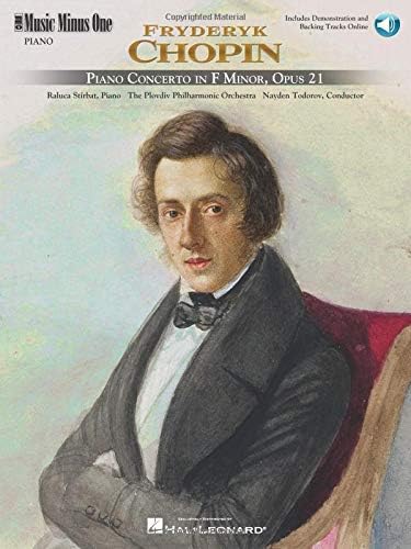 Chopin - Concerto in F Minor, Op. 21: Music Minus One Piano