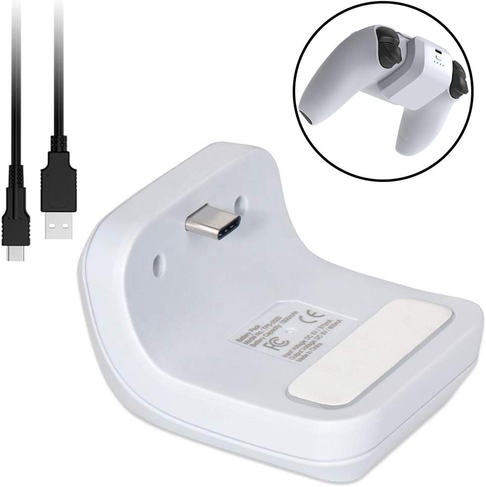 PS5 Controller Battery Pack, Joso 1500mAh Wireless Charge Power Bank