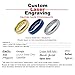 MJ Metals Jewelry 2mm to 10mm White Tungsten Carbide Mirror Polished Classic Wedding Ring