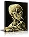 wall26 -Skeleton by Vincent Van Gogh Painting - Canvas Art Wall Decor - 16
