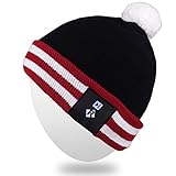 Rotibox Stylish LED Bulb Light Up Beanie Hat Knit