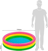 Intex John Adams Leisure Sunset Glow 45 inch Pool - 114cm x 25cm view 4