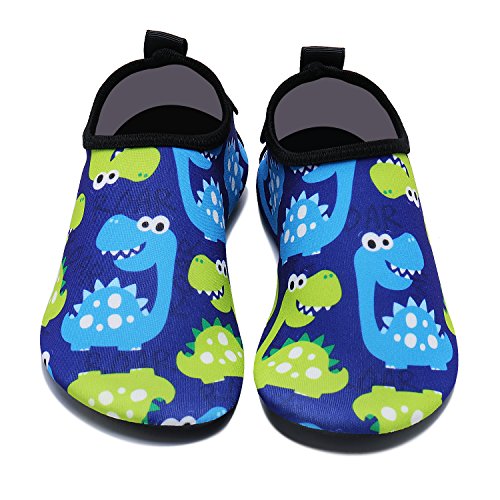 Vivay Toddler Kids Water Shoes Quick Drying Swim Beach Shoes Aqua Socks for Boys & Girls