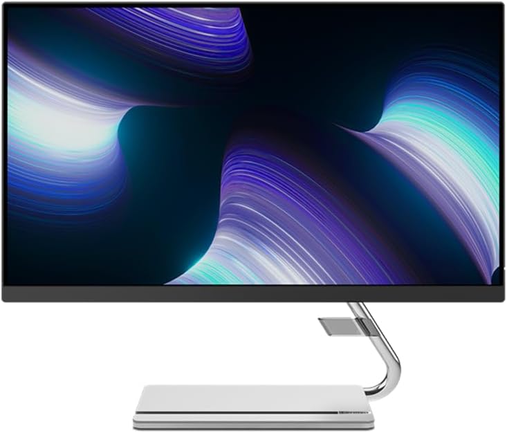 Lenovo Q24i-20 23.8" FHD IPS Monitor AMD FreeSync Height Adjustable Stand Black