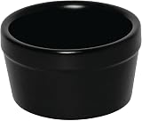 Olympia Mediterranean Black Stoneware Ramekins 77x45mm Bakeware Dishes Set of 6 view 2