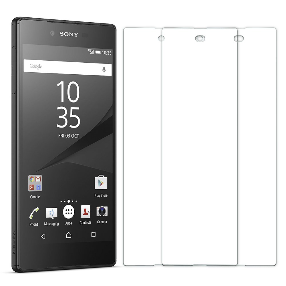 Panzerglas Schutzfolie für Sony Xperia Z5 - [2 Stück]Senisttech Sony Xperia Z5 Panzerglasfolie - 9H Härte Displayschutzfolie, Ultra Kristallklar 99% Transparenz-Schutz vor Kratzen, Öl, Bläschen